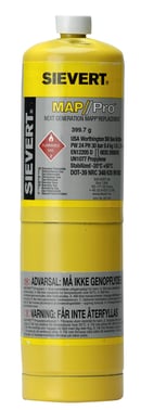 Sievert MAP gas cartridge 400 g PR-2211-83