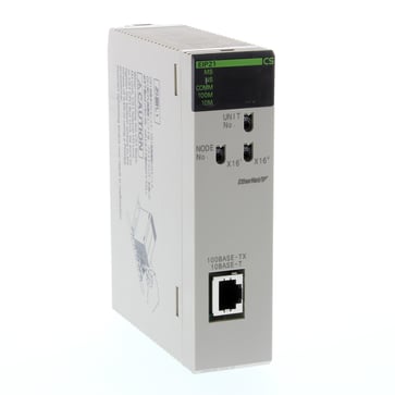 100Base-TX 1xRJ45 socket supports CIP FINS/UDP and FINS/TCP  CS1W-EIP21 296519