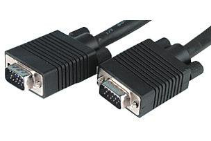 VGA cable HD15 pins male-male ferrite 5M 404023