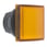 Harmony signallampehoved i plast for LED med firkantet linse i orange farve ZB5CV053 miniature