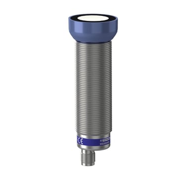 Ultrasonic sensor in stainless steel, Size = M30, Output: 0-10V, Sn = 4m, M12 5p connector XXS30S4VM12