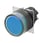 bezel plastic full guardmomentary cap color opaque blue  A22NZ-BGM-NAA 666194 miniature