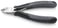 Knipex skævbider elektronik ESD m/rundt hoved og skær med facet 120 mm 77 02 120 H ESD miniature