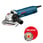 Blue Bosch 1400W Professional Set: Angle Grinder GWS 1400 + 1 x diamond cutting disc in carrying case 0601824900 miniature