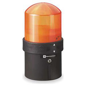 Harmony XVB Ø70 mm komplet lystårn med grundmodul og lysmodul med fast lys for løs BA15d lyskilde <250V i orange farve XVBL35