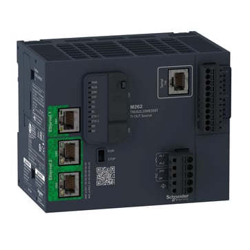TM262L20MESE8T is for Logic centric applications, with 3 ns/inst TM262L20MESE8T