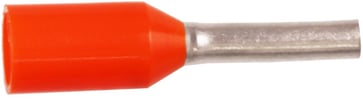 Isoleret terminalrør A0,5-10ET, 0,5mm² L10, Orange 7287-005900