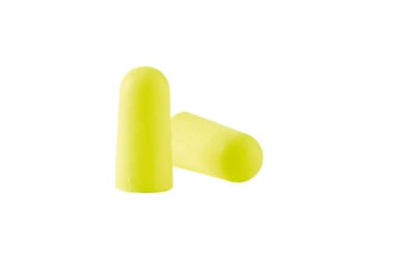 Earsoft Yellow Neon Earplugs 250 pieces 7100111802