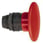 Harmony paddetrykshoved i plast med Ø60 mm padde i rød farve med fjeder-retur ZB5AR4 miniature