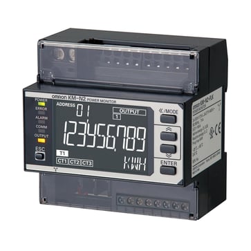 Flerkredssystemer kompakt power monitor for DIN skinnemontering KM-N2-FLK 669418
