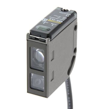 Photoelectric sensor distance setting BGS 5-500mm NPN/PNP 5m cable E3S-CL2 5M OMS 239822