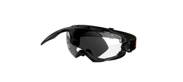 3M GoggleGear 6000 Safety Goggles Scotchgard clear lens w Flip-Up grey IR5 cover lens 7100244200
