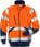 Fristads Hi-Vis sweat jacket class 3 7426 SHV Orange/Marine size S 126534-271-S miniature
