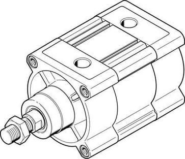 Festo Normcylinder DSBC-100-40-PPSA-N3 1384891