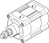 Festo Normcylinder DSBC-100-250-PPSA-N3 1384898 miniature