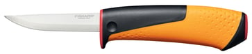 Fiskars håndværkerkniv m/integreret knivsliber 1023620