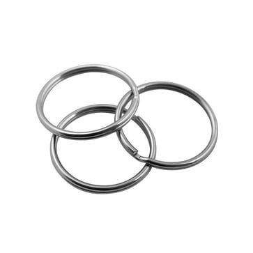 Key ring Ø38 mm nickel plated (50 pcs. pack) 20326078