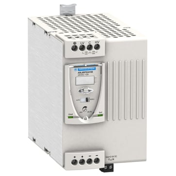 Modicon switchmode strømforsyning universal med 24 VDC 240 W-10 A udgang og 100-500 VAC 1 eller 2-faset forsyning ABL8RPS24100