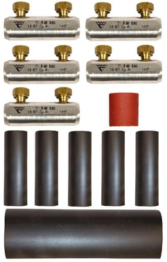 Complete shearbolt connector kit KSC50N-1-5HS, 10-50mm² 1 kV 7321-008100