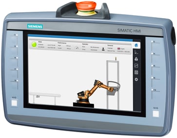 SIMATIC HMI KTP900 mobile, 9.0'' tft display, 800 X 480 pixels,16M color, key and touch operation, 10 function keys 6AV2125-2JB03-0AX0