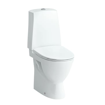 LAUFEN PRO N toilet med skjult S-lås, u/sæde, hvid LCC H8279564007371
