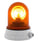 Roterende lampe 240V - Orange, 200R, 240 26392 miniature