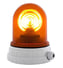Roterende lampe 24V - Orange, 200R, 24