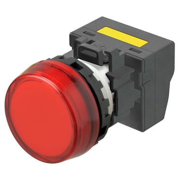 M22N Indikator, Plastic flad ætset, rød, rød, 220/230/240 VAC, push-in terminal M22N-BC-TRA-RE-P 672592