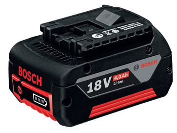 Blå Bosch 18V batteri 4,0ah lithium 1600Z00038