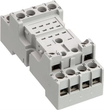 Socket for CR-M relays 4 C/O CR-M4LS 1SVR405651R3100