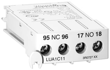 Signalkontakt 1NC(FEJL)+1NO(KLAR) LUA1C11
