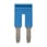 Cross bar for terminal blocks 4mm² push-in plusmodels 2 poles blue color XW5S-P4.0-2BL 670004 miniature