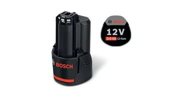 Blå Bosch 12V Batteri 3,0Ah 1600A00X79