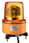 Harmony XVR Ø130 mm roterende signallampe med LED og IP66/IP67 i orange farve, 120VAC XVR13G05L miniature
