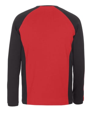 Mascot T-shirt, long-sleeved 50568 red/black M 50568-959-0209-M