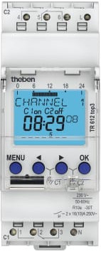 THEBEN kontaktur 2 kanal´s med  mulighed for bluetooth 6120130 TR 612 TOP 3