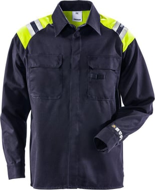 Fristads Flamestat shirt 7074 ATS Marine size M 109425-540-M
