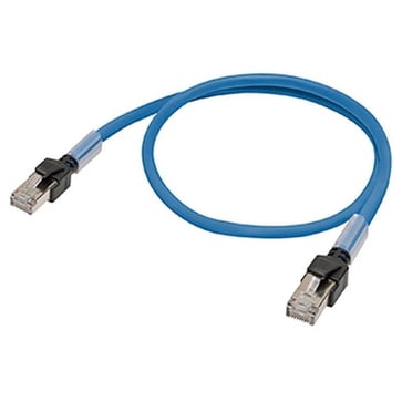 Ethernet patch kabel, F/UTP, Cat.6A, LSZH (blå), 7,5 m XS6W-6LSZH8SS750CM-B 374608