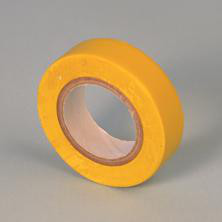 Insulating tape PVC tape, Yellow 15 mm x 10 m - 2 rolls per pack RHE15152PYE