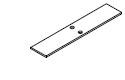 Iso-plate f Neutral link 160A 220M1709