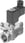 Festo Solenoid valve VZWF-B-L-M22C-N1-275-V-1P4-6-R1 1492202 miniature
