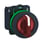 Harmony flush drejeafbryder komplet med LED og 3 faste positioner i rød 24VAC/DC 1xNO+1xNC, XB5FK134B5 XB5FK134B5 miniature