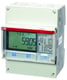 El-måler 3 faset direkte måling 65Amp med puls/alarm udgang B23 111-100 Stål 7889300649