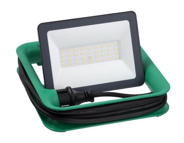 Mureva lights LED Floodlight equipped 20w, ip65 com plug 230v black IMT47227