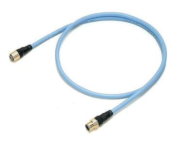 DeviceNet tynde kabel, lige M12 stik (1 han, 1 hun), 5 m DCA1-5CN05W1 133596