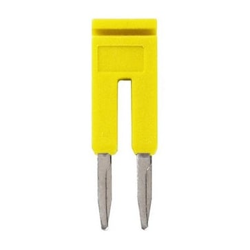Cross bar for rækkeklemmer 1 mm ² push-in plus modeller, 2 poler, gul farve XW5S-P1.5-2YL 669996