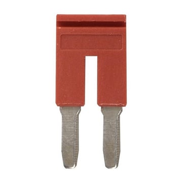 Cross bar for terminal blocks 4mm² push-in plusmodels 2 poles red color XW5S-P4.0-2RD 669977