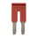 Tværstang til klemrækker 4 mm ² push-in plus modeller, 2 poler, rød farve XW5S-P4.0-2RD 669977 miniature