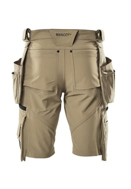 MASCOT Advanced håndværker shorts 17149 khaki C42 17149-311-55-C42