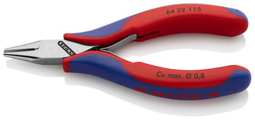 Knipex electronics end cutting nipper 115mm with small facet 64 22 115